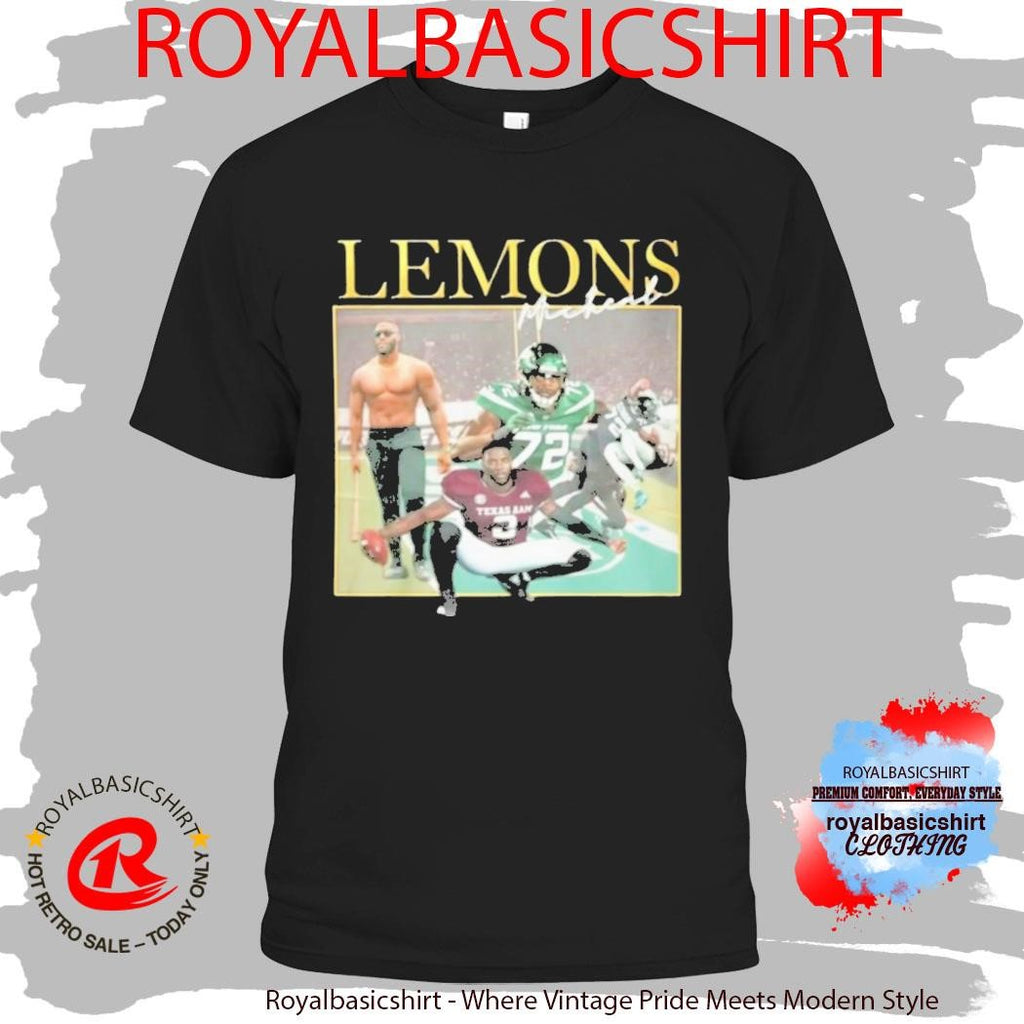 Official Micheal Lemons Football Us Shirt
