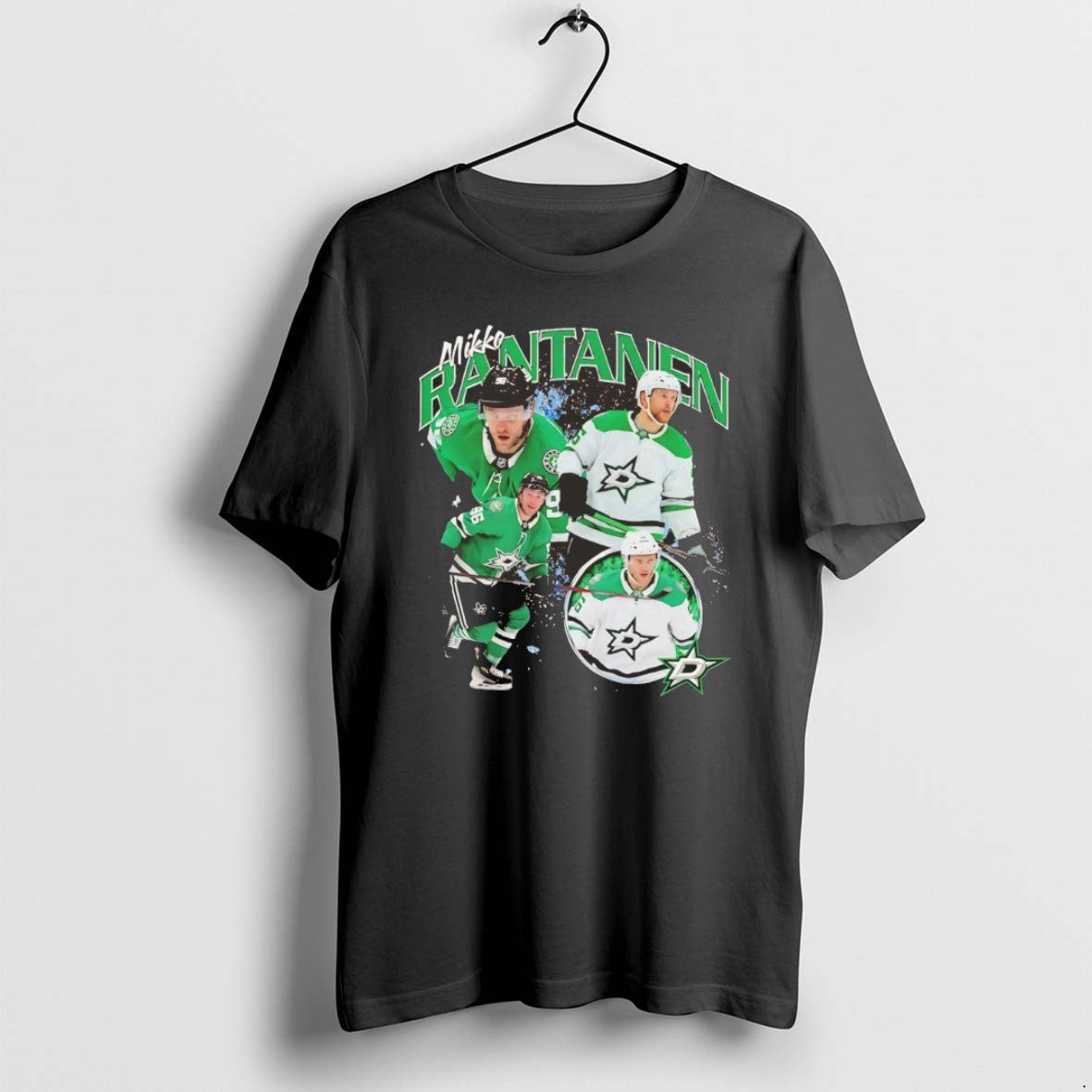 Official Mikko Rantanen Player Collage Dallas Stars Christmas Chriast T-Shirts, Hoodie, Sweatshirt | PrintMintTees.com