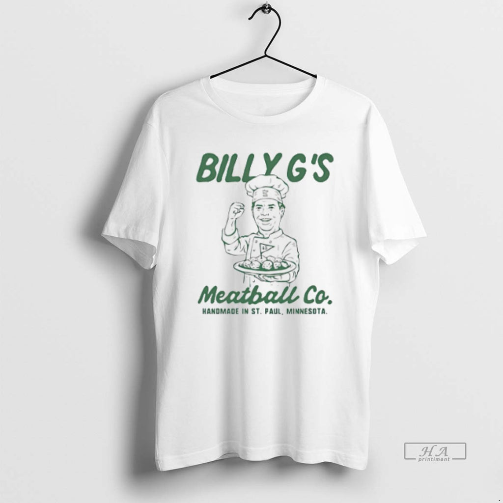 Official Minnesota Wild Billy Gs Meatball Co T-Shirts, Hoodie, Sweatshirt | PrintMintTees.com