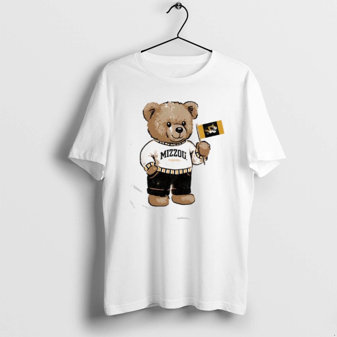 Official Mizzou Tigers Teddy Bear Flag Butter T-Shirts, Hoodie, Sweatshirt | PrintMintTees.com