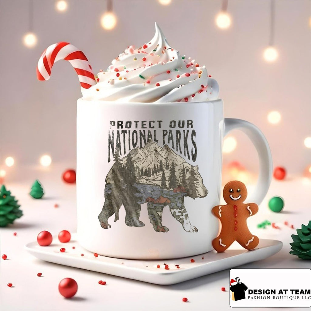 National Parks Bear Graphic protect our national parks shirt