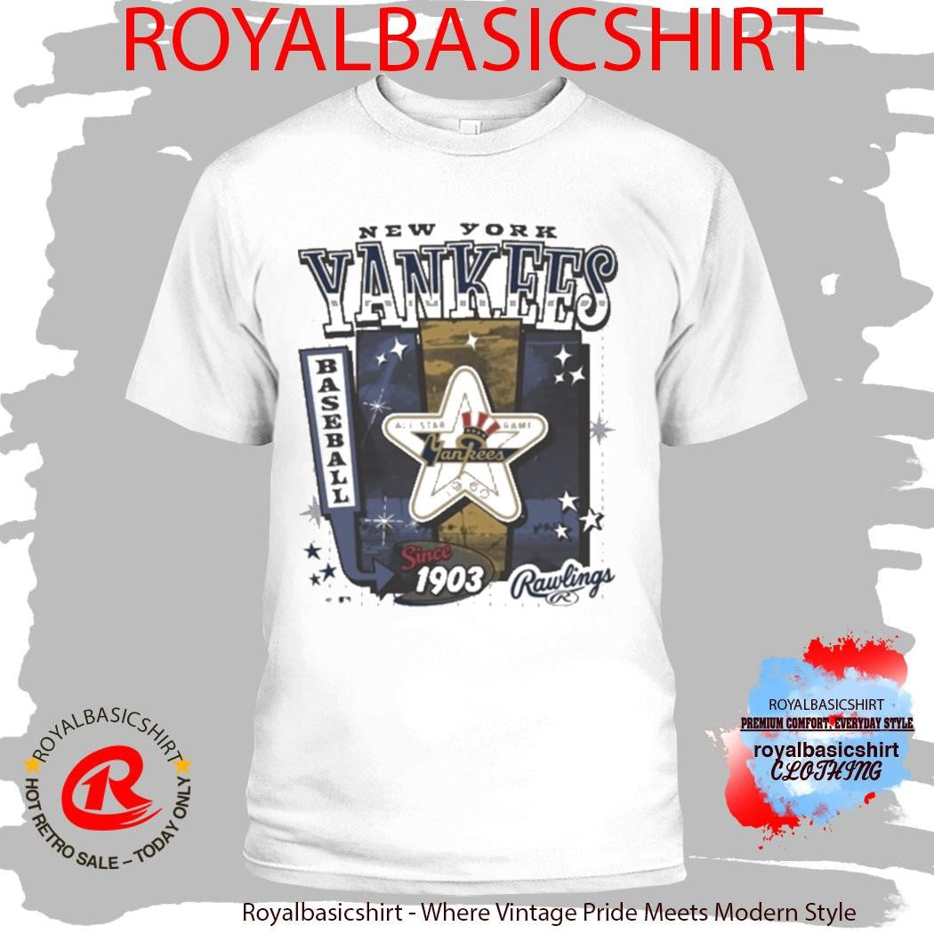 Official New York Yankees Cooperstown Rawlings 47 Shirt
