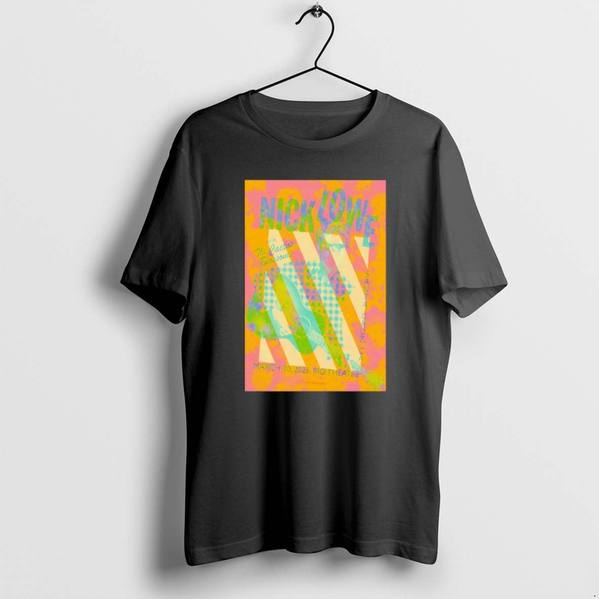 Official Nick Lowe Mar 30 2026 Rio Theatre Santa Cruz Ca T-Shirts, Hoodie, Sweatshirt | PrintMintTees.com