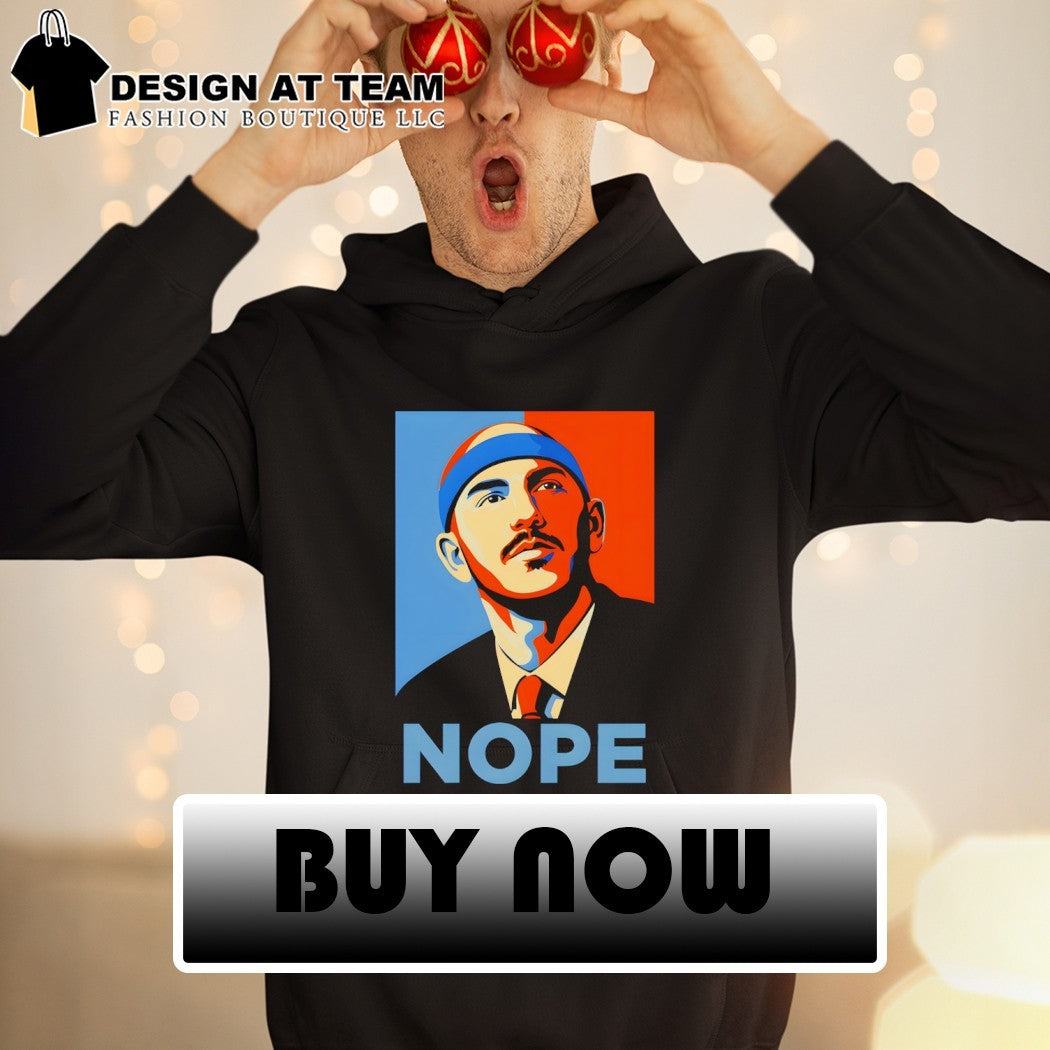 Nope Hope parody logo shirt