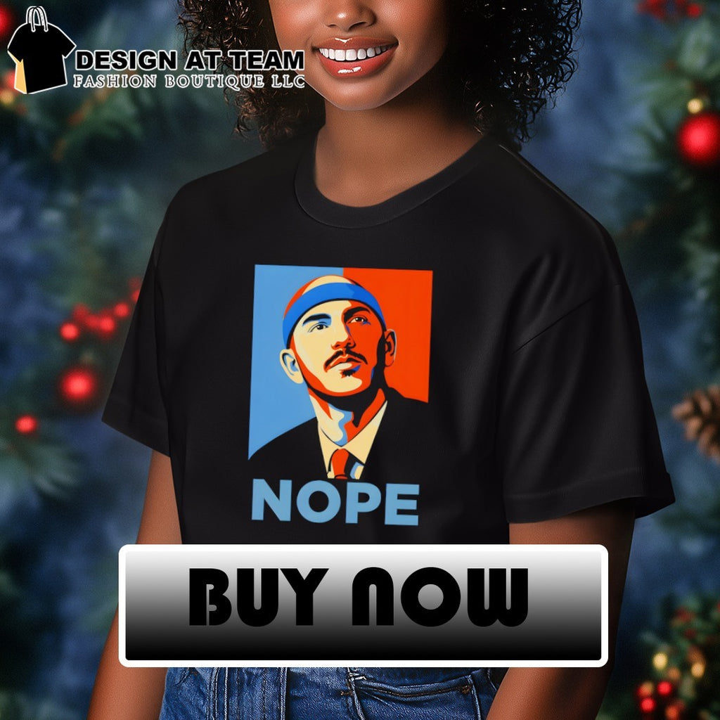 Nope Hope parody logo shirt