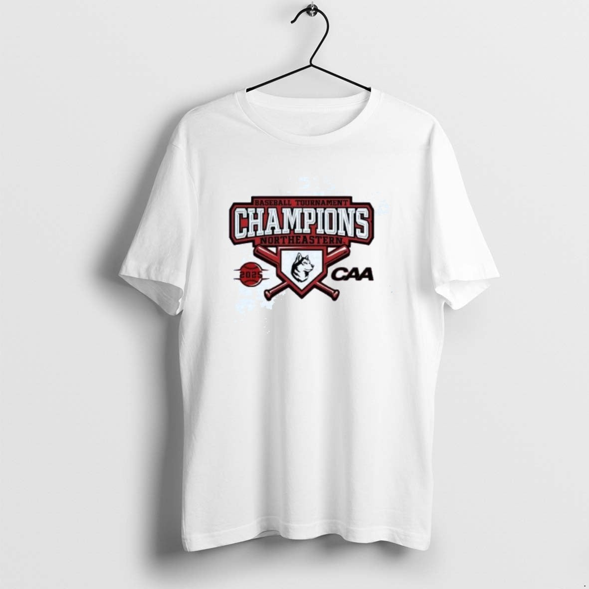 Official Northeastern Huskies Baseball Tournament Champions 2025 T-Shirts, Hoodie, Sweatshirt | PrintMintTees.com