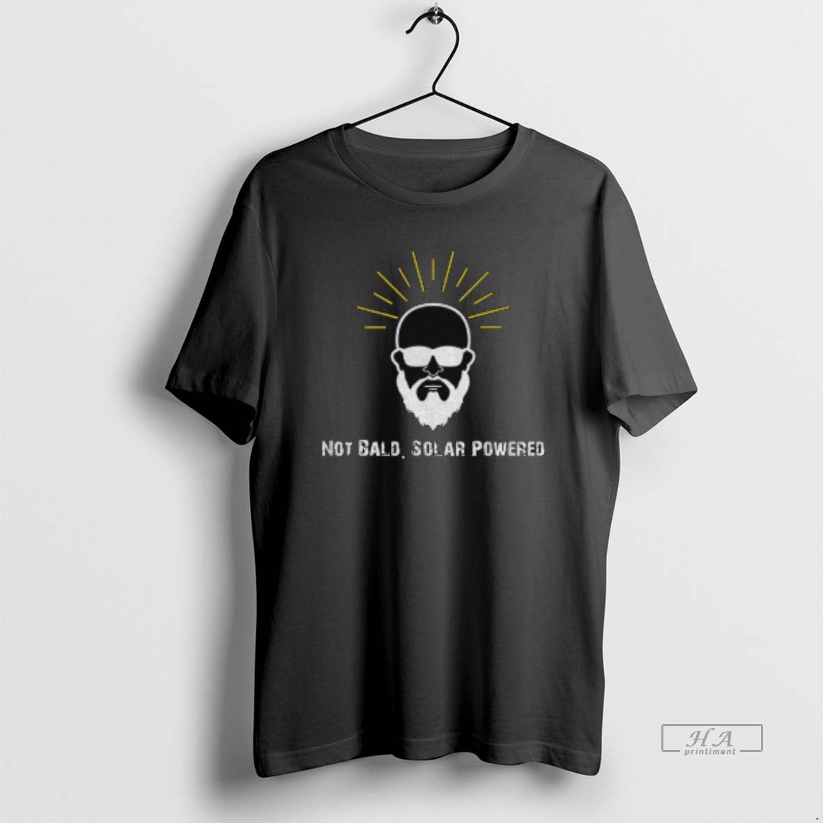 Official Not Bald Solar Powered T-Shirts, Hoodie, Sweatshirt | PrintMintTees.com