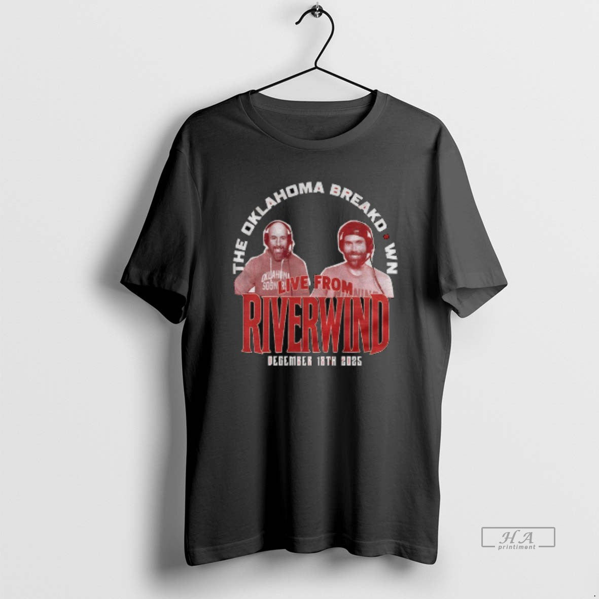 Official Oklahoma Breakdown Live Show Live From Riverwind December 18th 2025 T-Shirts, Hoodie, Sweatshirt | PrintMintTees.com