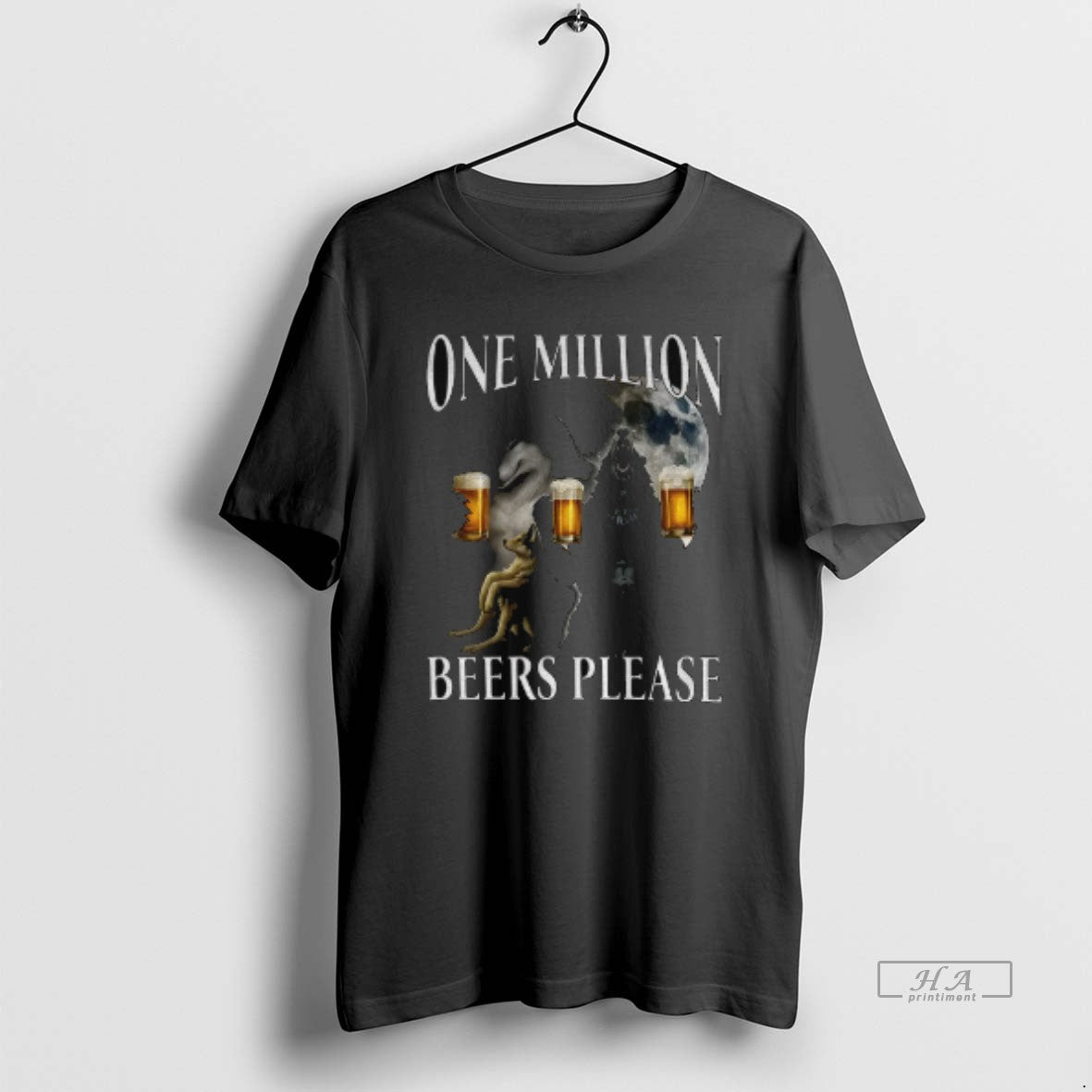 Official One Million Beers Wolf Meme T-Shirts, Hoodie, Sweatshirt | PrintMintTees.com