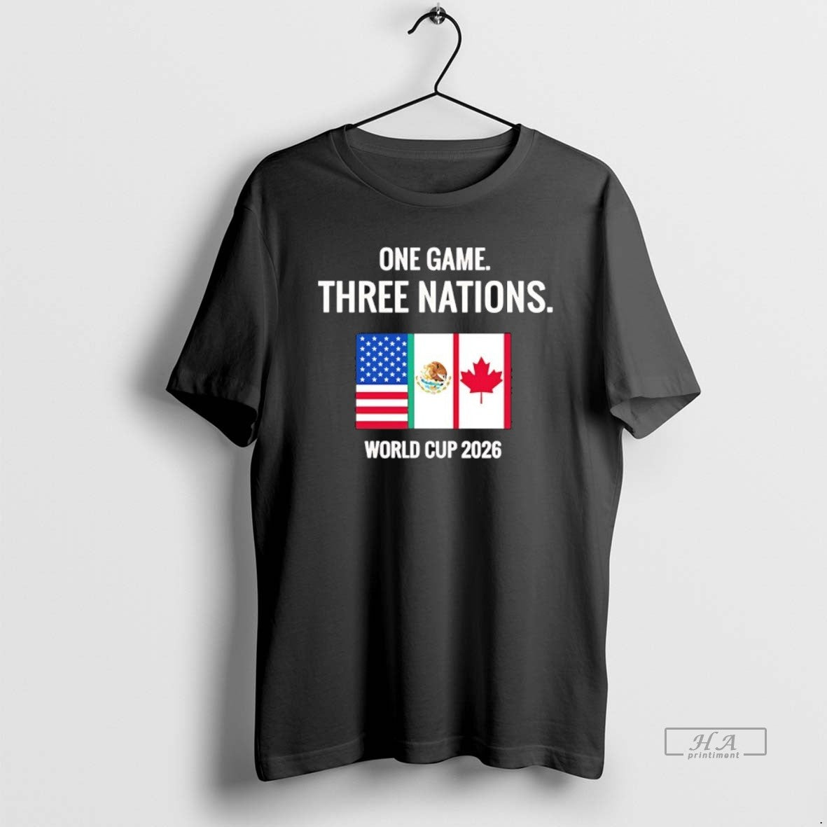 Official One Game Three Nations World Cup 2026 Flag T-Shirts, Hoodie, Sweatshirt | PrintMintTees.com