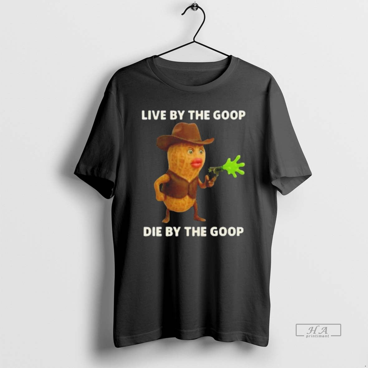 Official Peanut Bungulator Live By The Goop Die By The Goop T-Shirts, Hoodie, Sweatshirt | PrintMintTees.com