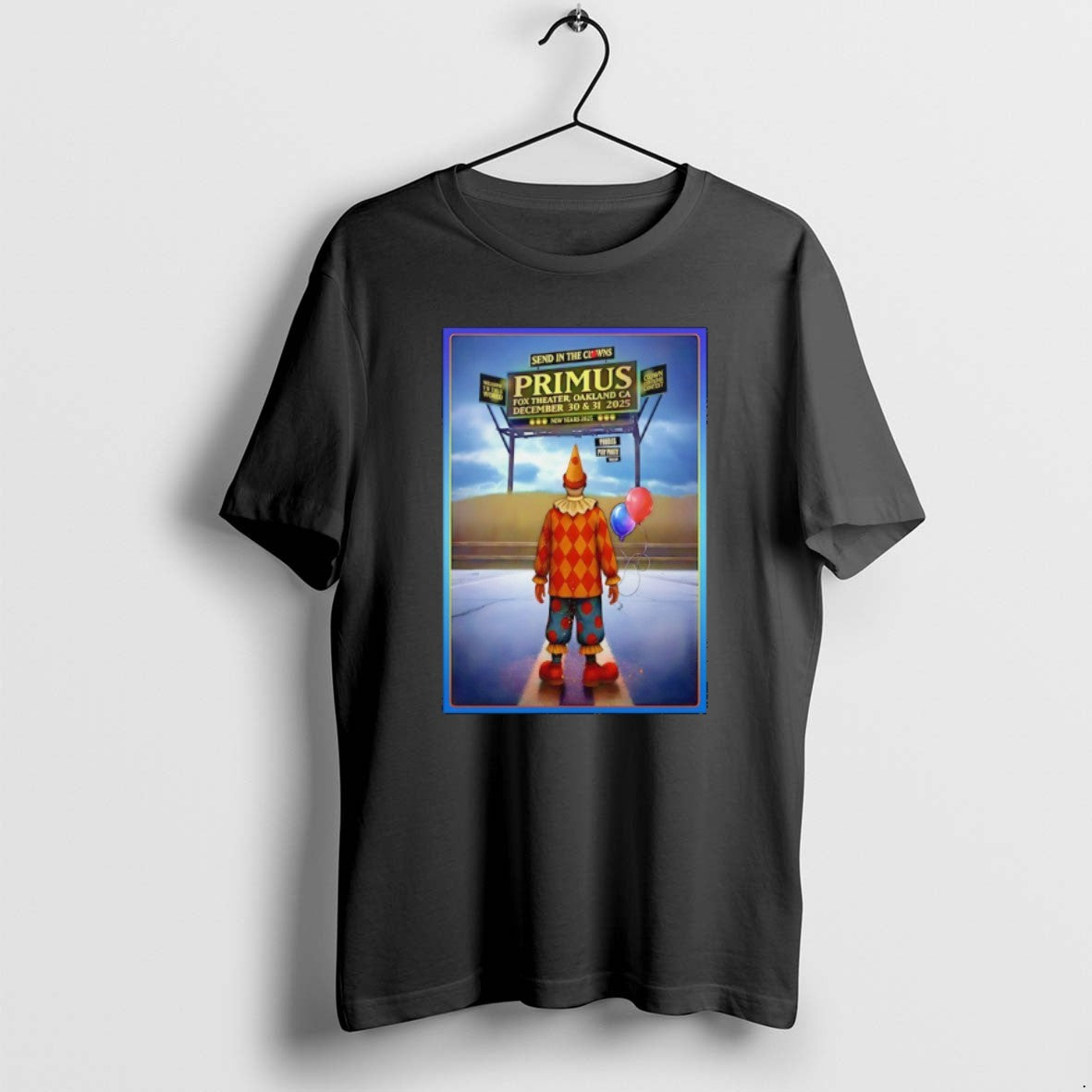 Official Primus Fox Theater In Oakland Ca On Dec 30 31 2025 Welcome Tho This T-Shirts, Hoodie, Sweatshirt | PrintMintTees.com