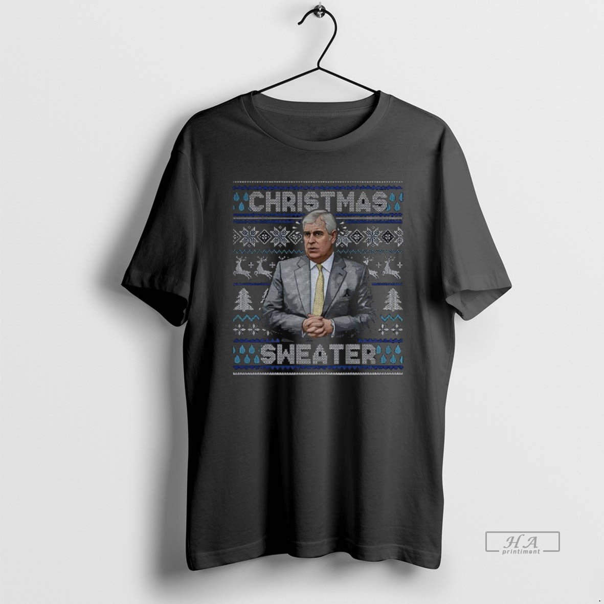 Official Prince Andrew Duke Of York Christmas Merry Xmas T-Shirts, Hoodie, Sweatshirt | PrintMintTees.com