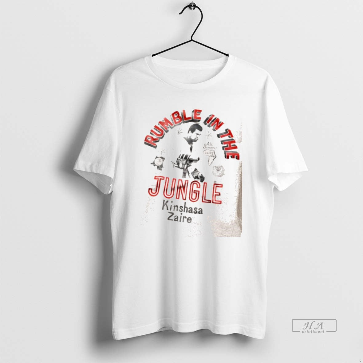 Official Rof X Rumble In The Jungle Kinshasa Zaire T-Shirts, Hoodie, Sweatshirt | PrintMintTees.com
