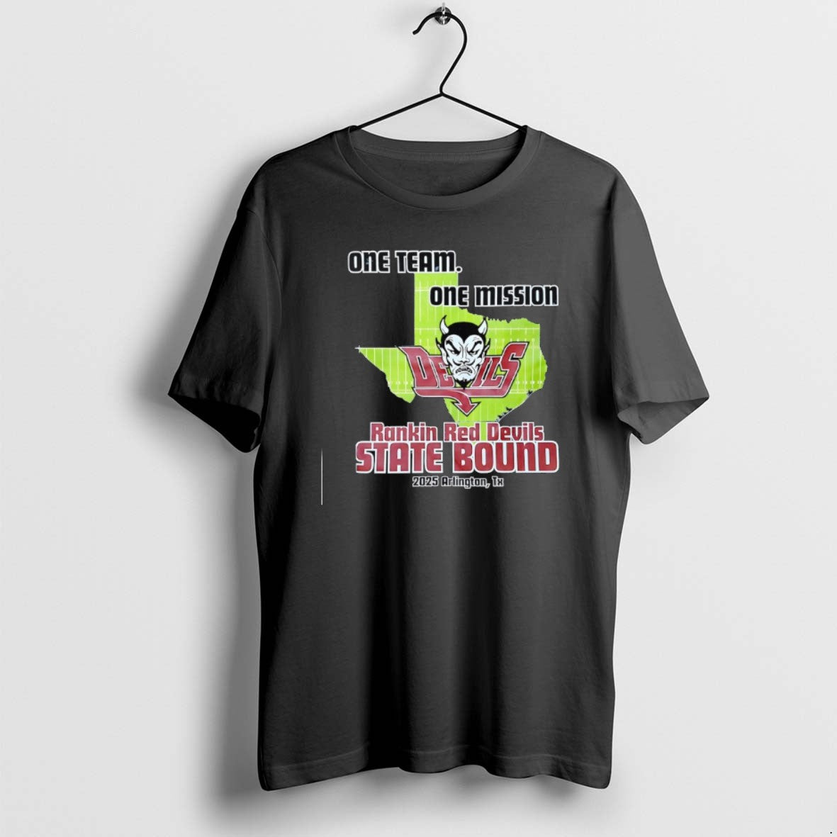 Official Rankin Red Devils State Bound One Team One Mission 2025 T-Shirts, Hoodie, Sweatshirt | PrintMintTees.com