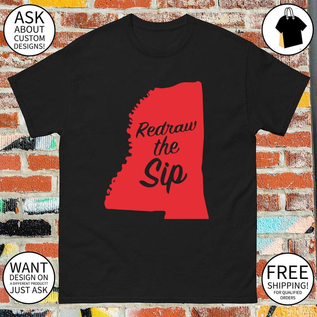 Redraw the Sip Ole Mis shirt