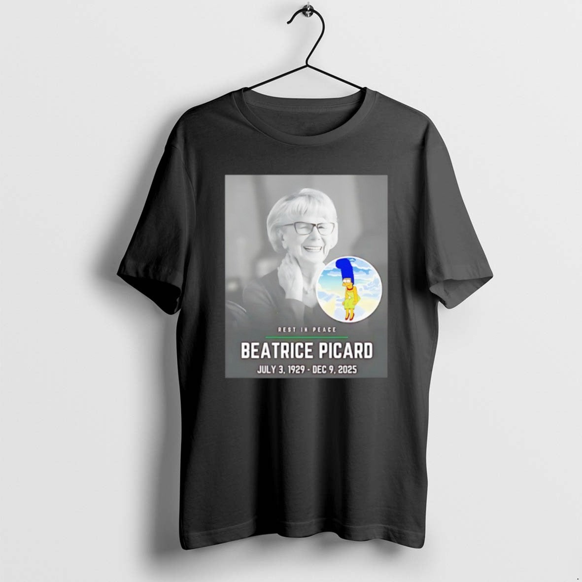 Official Rest In Peace Beatrice Picard July 3 1929 Ded 9 2025 T-Shirts, Hoodie, Sweatshirt | PrintMintTees.com