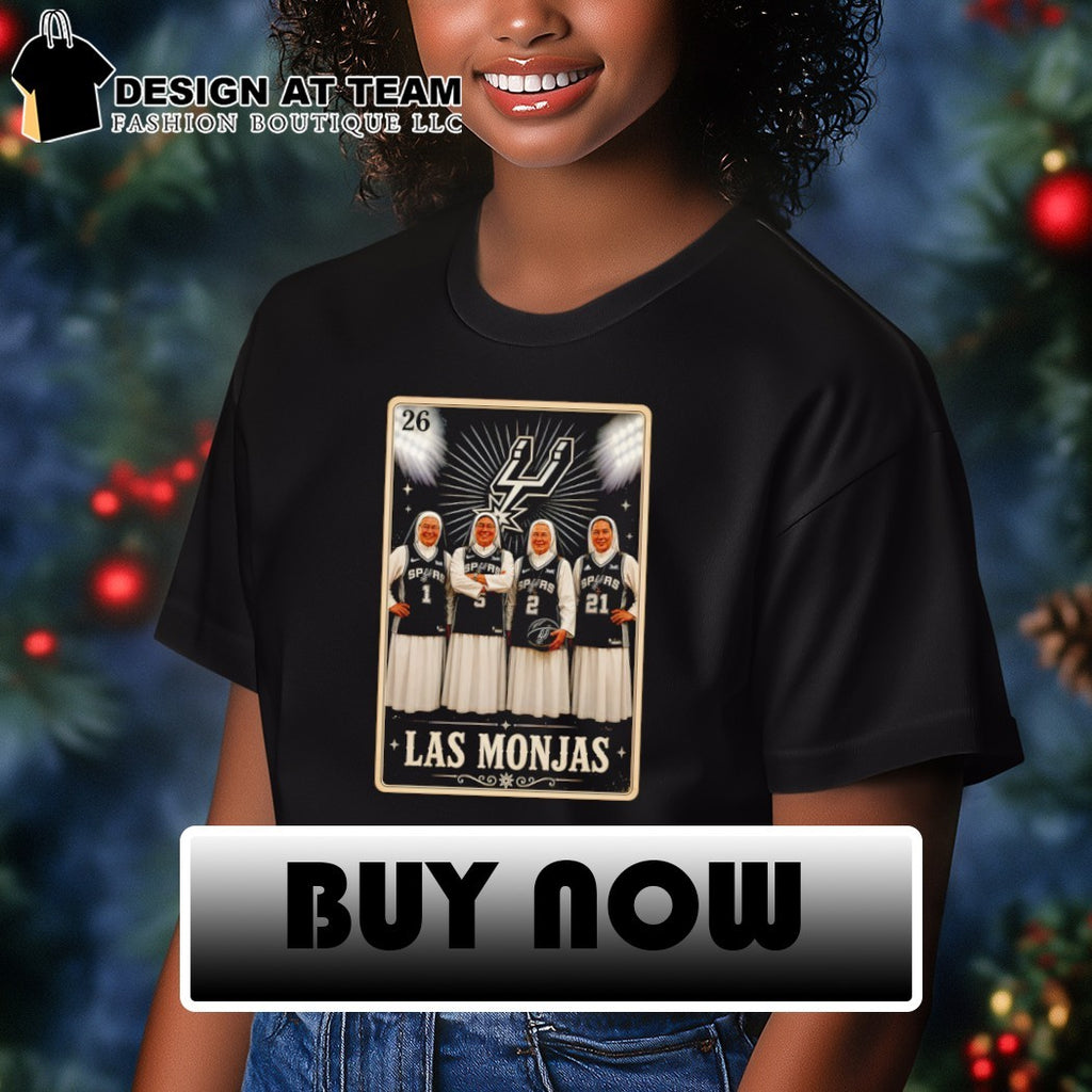 San Antonio Spurs 2026 Playoffs Spurs Nuns loteria Las Monjas Card shirt