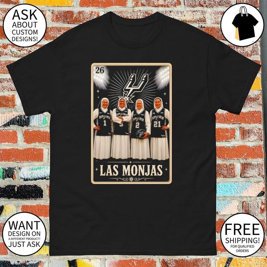 San Antonio Spurs 2026 Playoffs Spurs Nuns loteria Las Monjas Card shirt