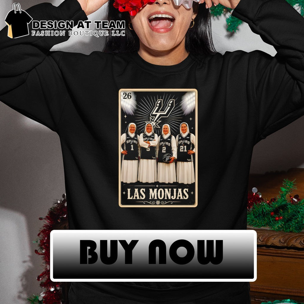 San Antonio Spurs 2026 Playoffs Spurs Nuns loteria Las Monjas Card shirt