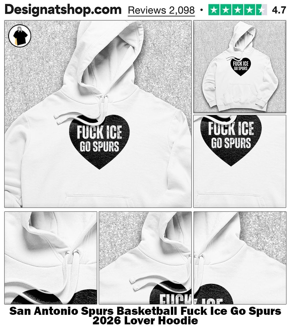 San Antonio Spurs Basketball Fuck Ice Go Spurs 2026 Lover shirt