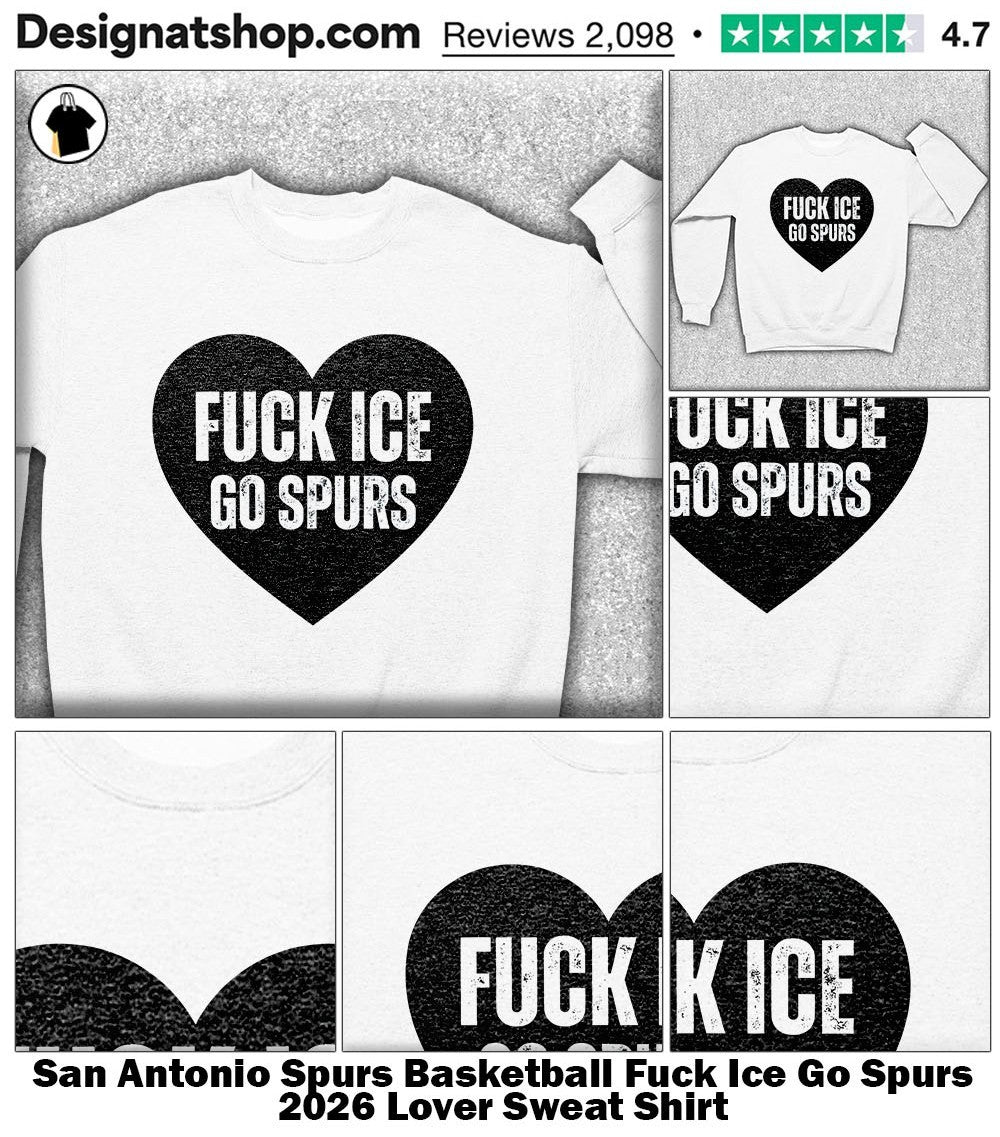 San Antonio Spurs Basketball Fuck Ice Go Spurs 2026 Lover shirt