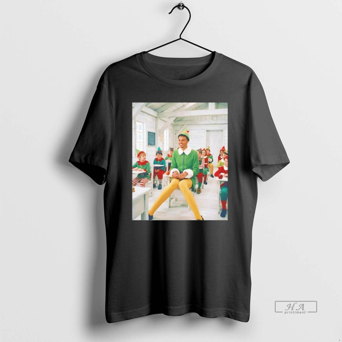 Official San Antonio Spurs Victor Wembanyama Elf Graphic T-Shirts, Hoodie, Sweatshirt | PrintMintTees.com