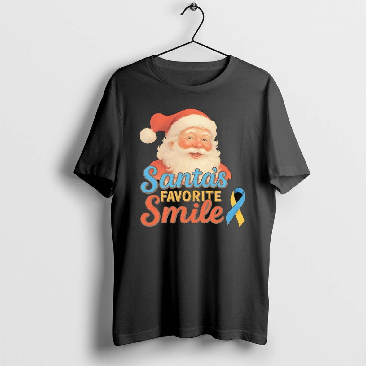 Official Santas Favorite Smile Down Syndrome Awareness Christmas T-Shirts, Hoodie, Sweatshirt | PrintMintTees.com