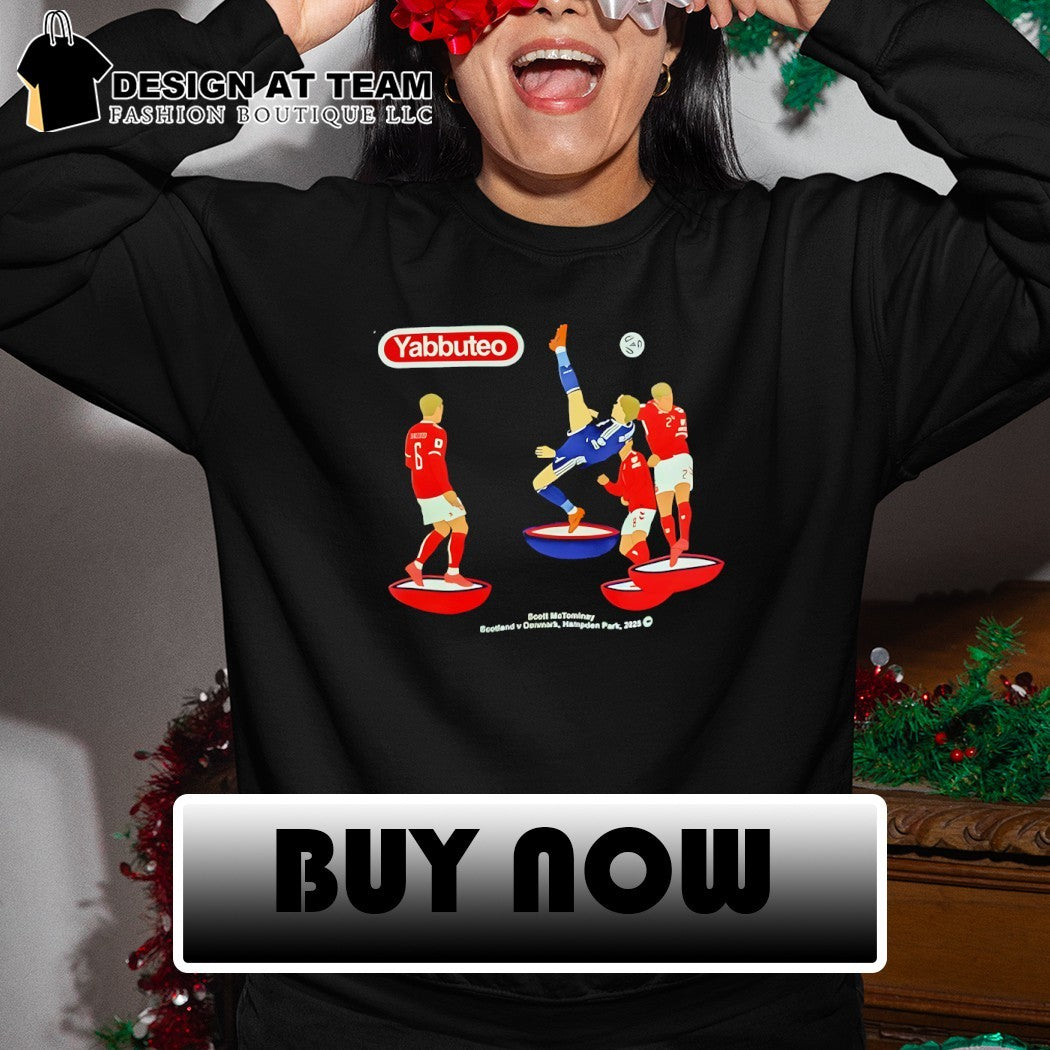 Scott McTominay’s Yabbuteo cartoon Football 2026 shirt