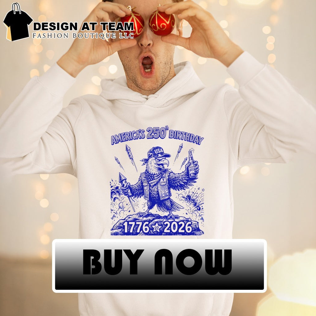 Semiquincentennial Cool Eagle Graphic America’s 250th birthday 1776-2026 shirt