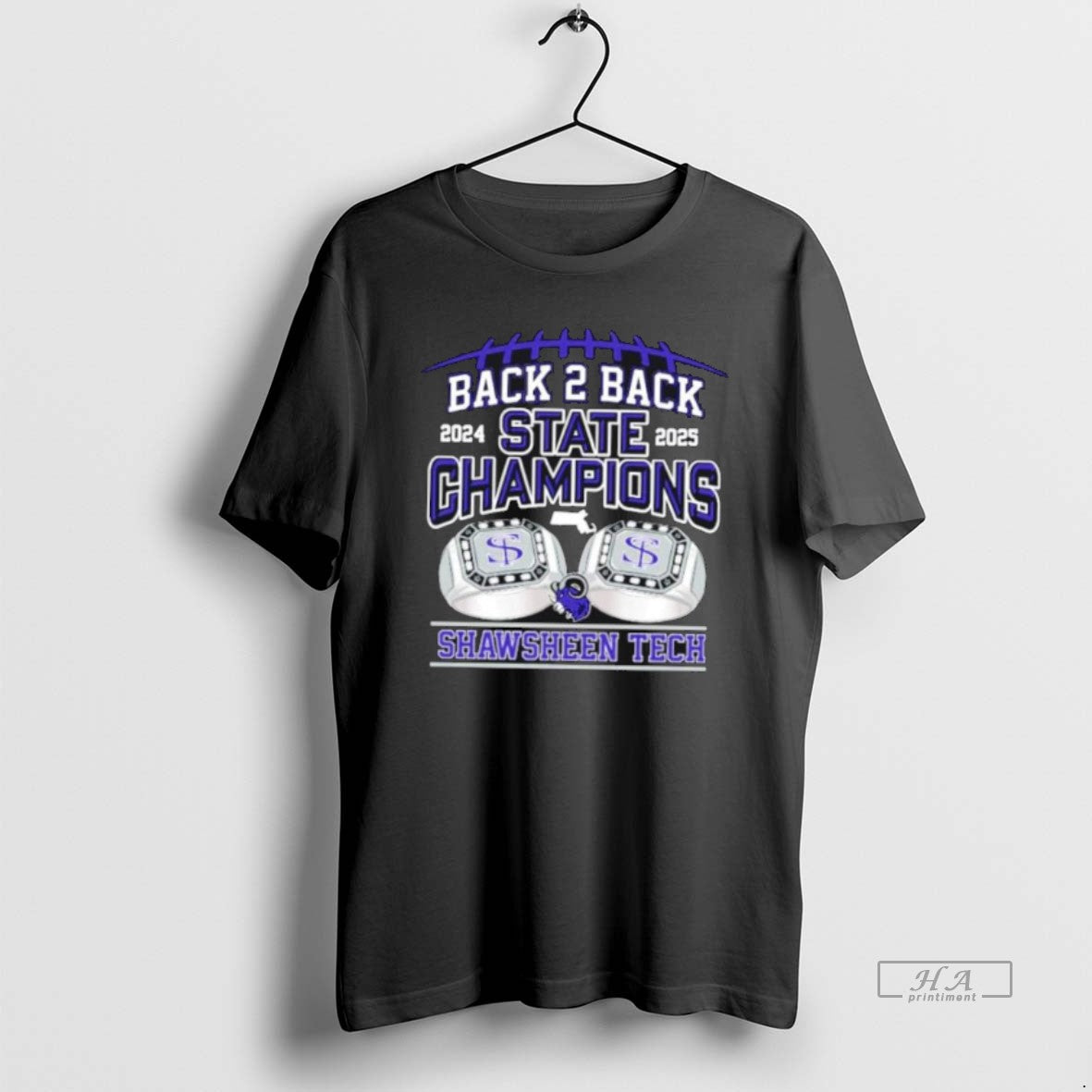 Official Shawsheen Tech 2024 2025 Back 2 Back State Champions T-Shirts, Hoodie, Sweatshirt | PrintMintTees.com