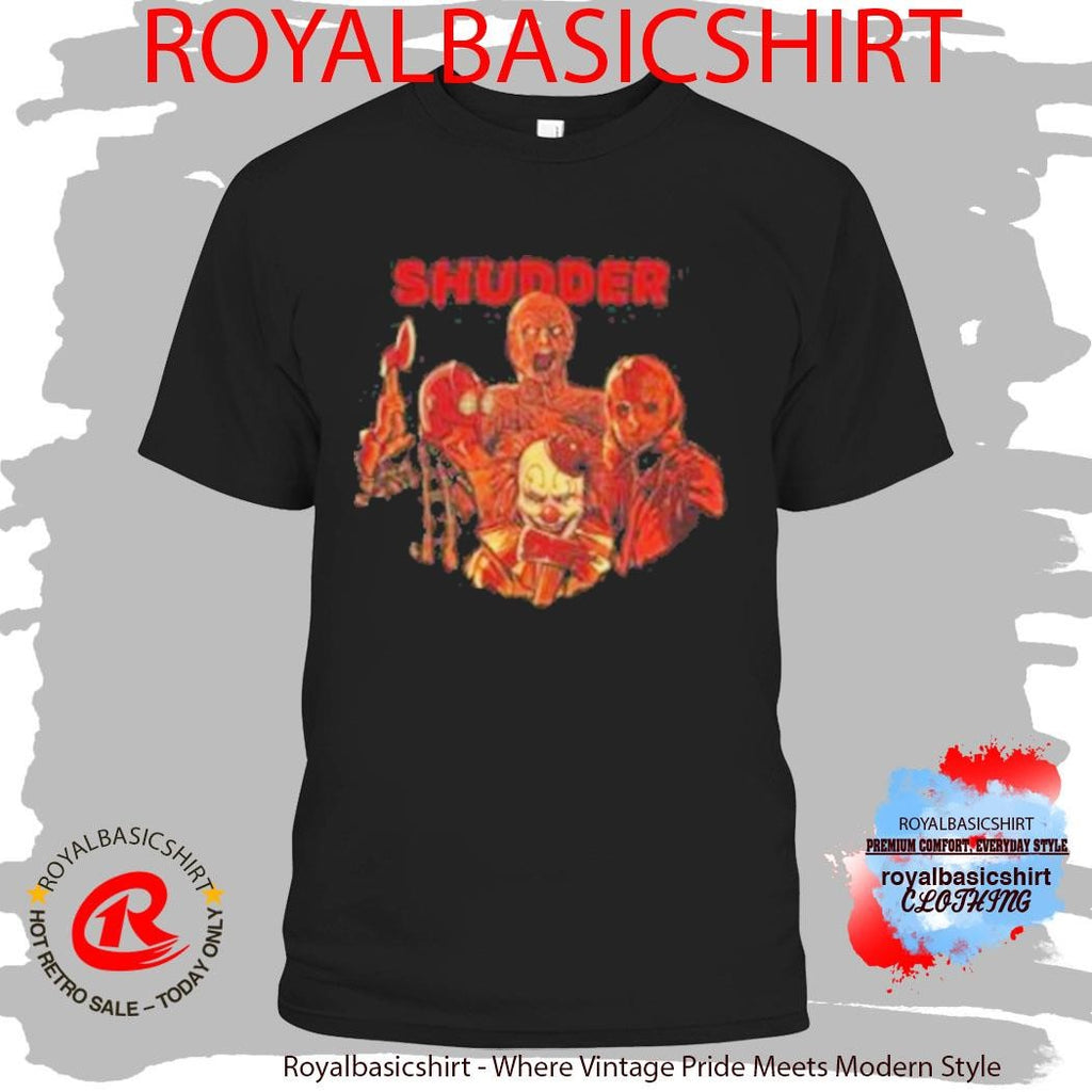 Official Shudder Villains Mashup T-Shirt