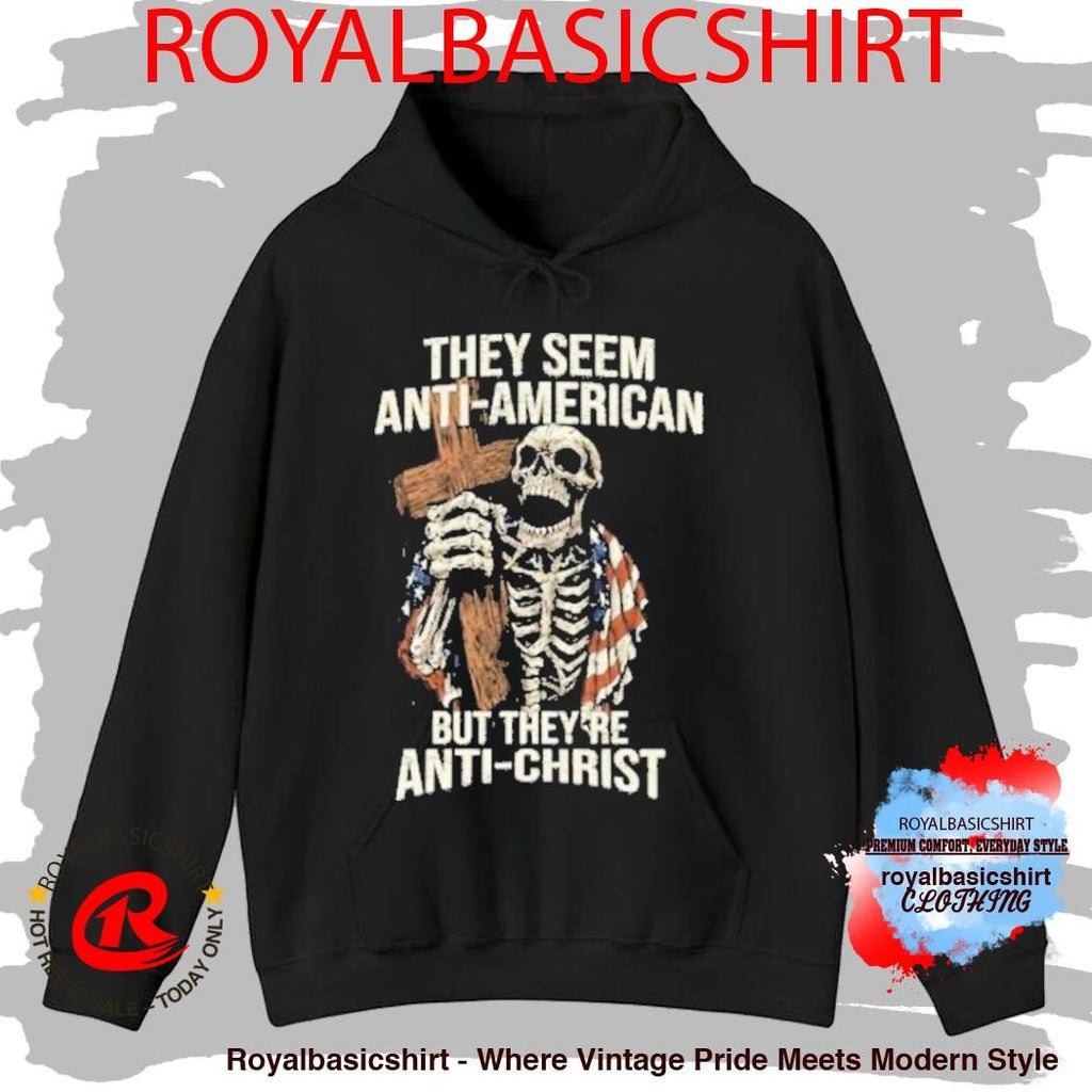 Official Skeleton They’re Anti-Christ T-Shirt