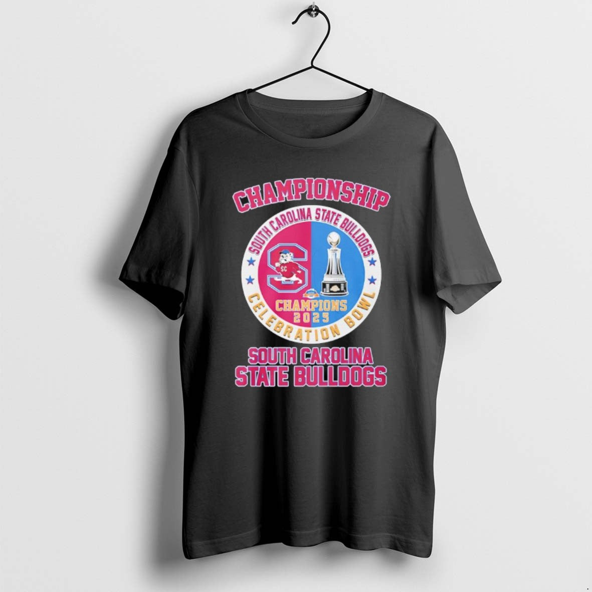 Official South Carolina State Bulldogs 2025 Celebration Bowl Championship T-Shirts, Hoodie, Sweatshirt | PrintMintTees.com