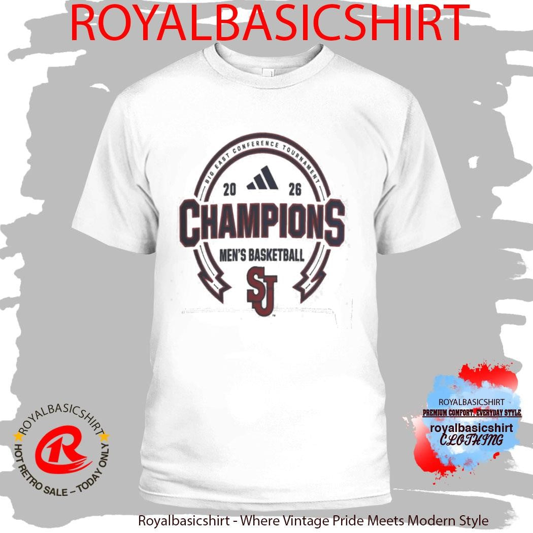 Official St. John’S Men’S Basketball 2026 Big East Shirt