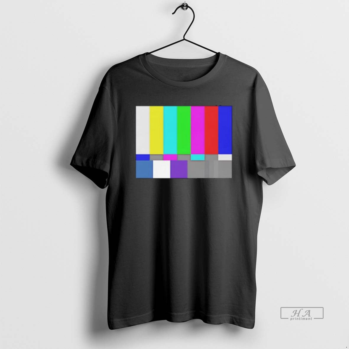 Official Tv Test Pattern Color Bar T-Shirts, Hoodie, Sweatshirt | PrintMintTees.com