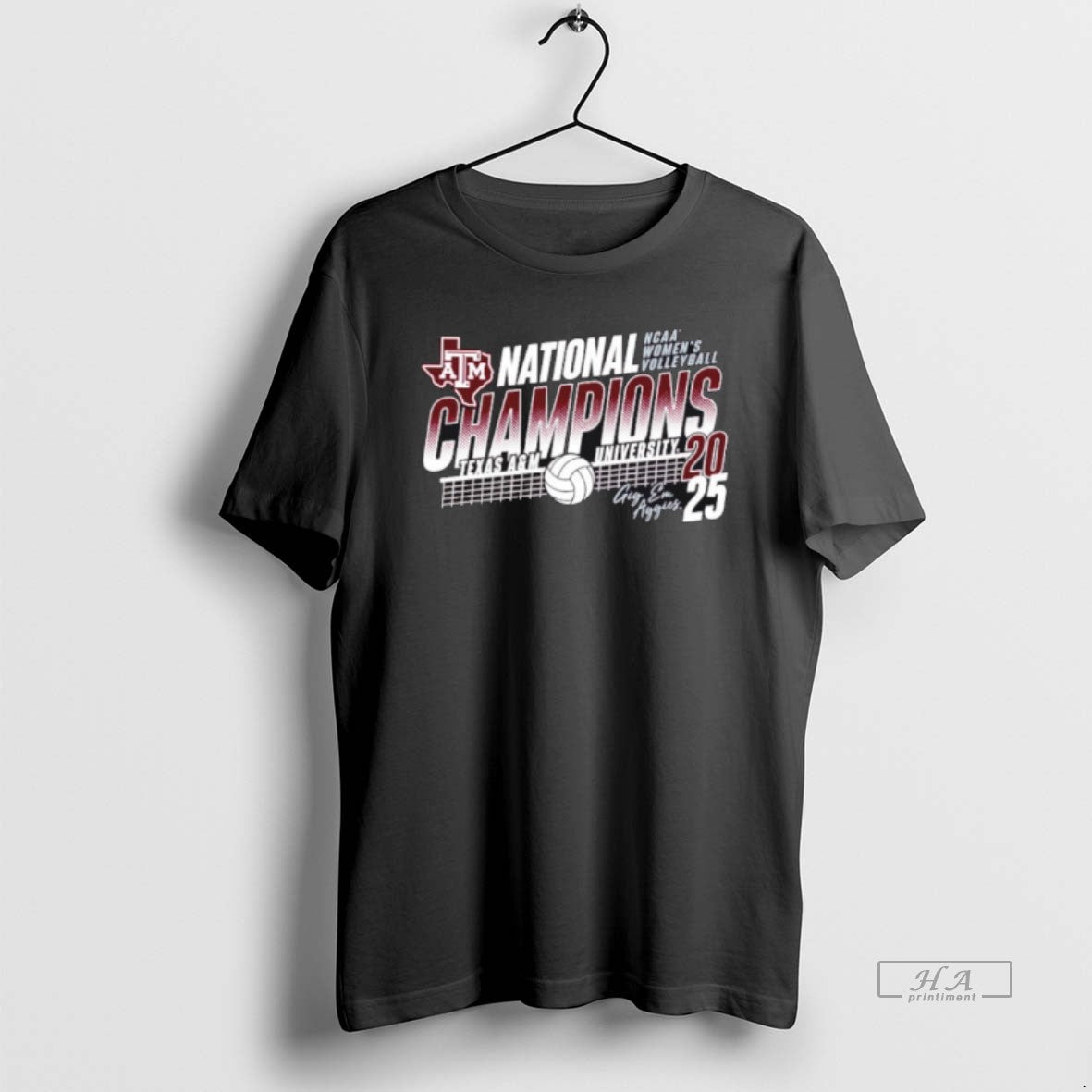 Official Texas Am Aggies 2025 Ncaa Womens Volleyball Championship T-Shirts, Hoodie, Sweatshirt | PrintMintTees.com