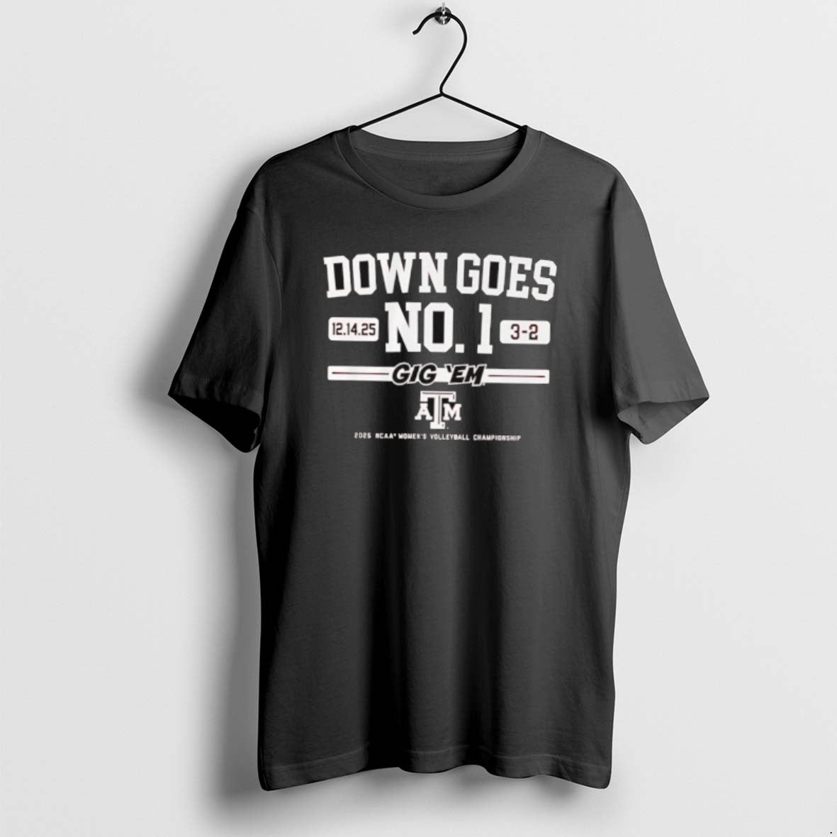 Official Texas Am Volleyball Down Goes No T-Shirts, Hoodie, Sweatshirt | PrintMintTees.com