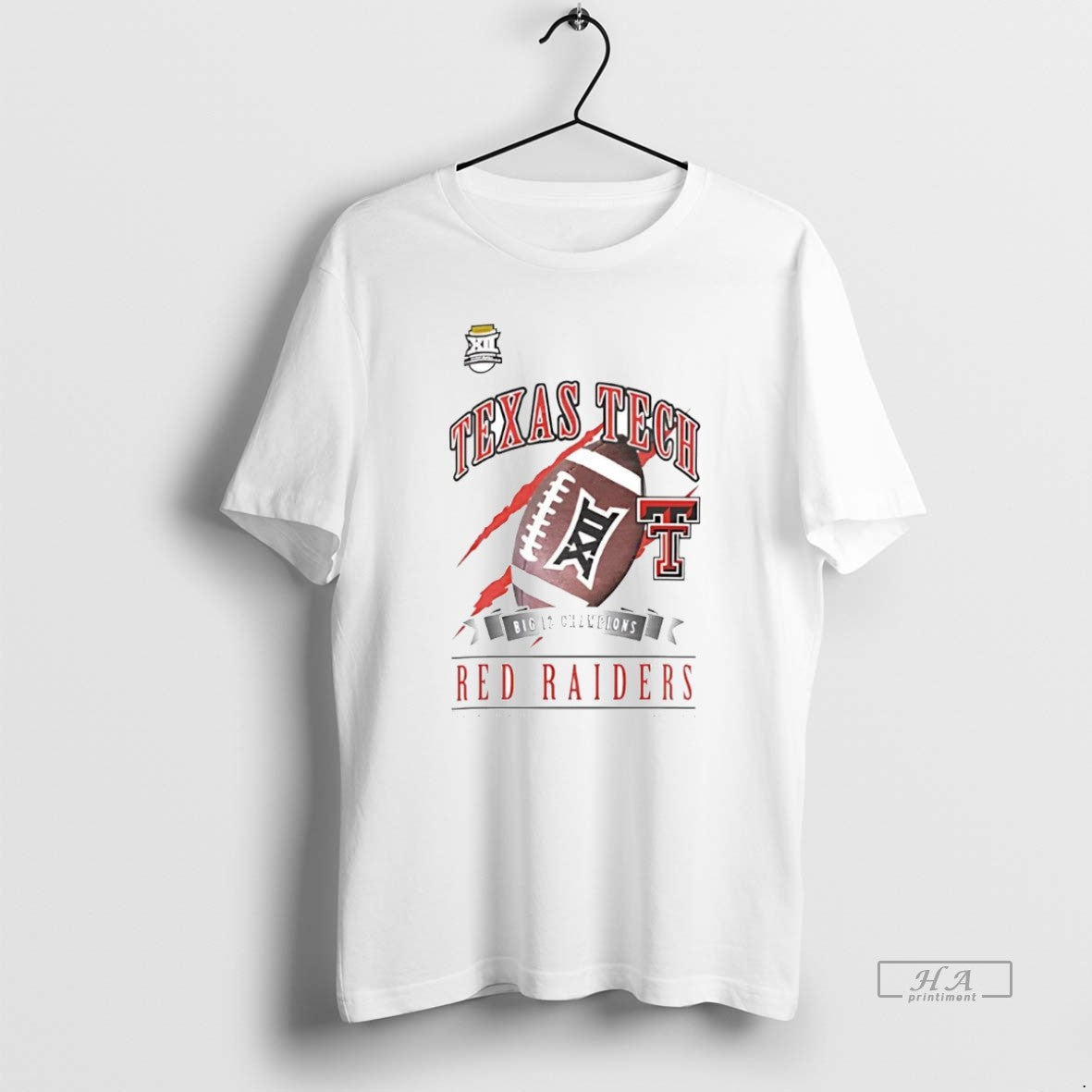 Official Texas Tech Red Raiders 2025 Big 12 Football Champions T-Shirts, Hoodie, Sweatshirt | PrintMintTees.com