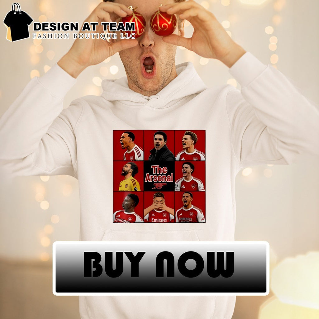 The Arsenal Football Gunners The Brady Bunch inspired shirt