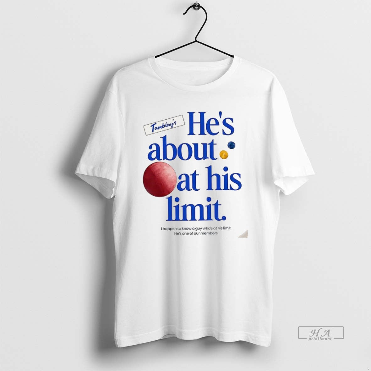 Official The Chair Company Hes About At His Limit I Happen To Know A Guy T-Shirts, Hoodie, Sweatshirt | PrintMintTees.com