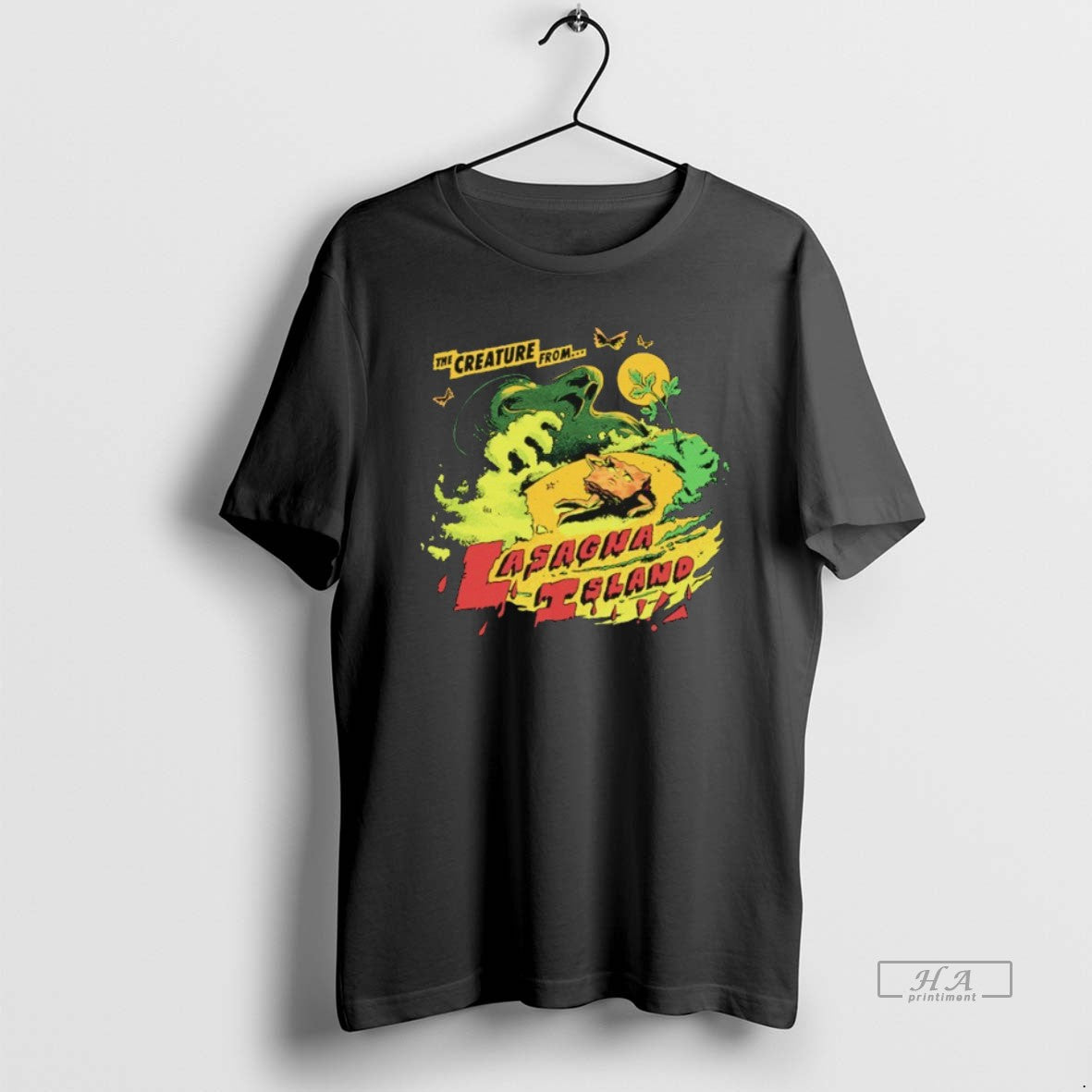 Official The Creature From Lasagna Island Of The Of The Month Oct 2025 T-Shirts, Hoodie, Sweatshirt | PrintMintTees.com