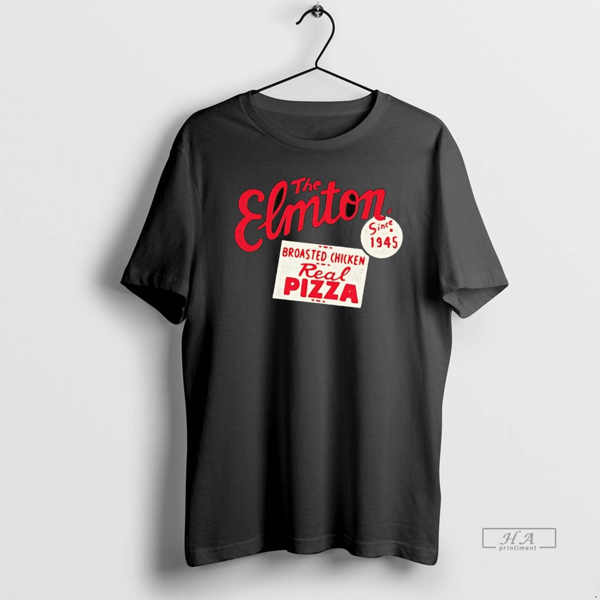 Official The Elmton Broasted Chicken Real Pizza Since 1945 T-Shirts, Hoodie, Sweatshirt | PrintMintTees.com