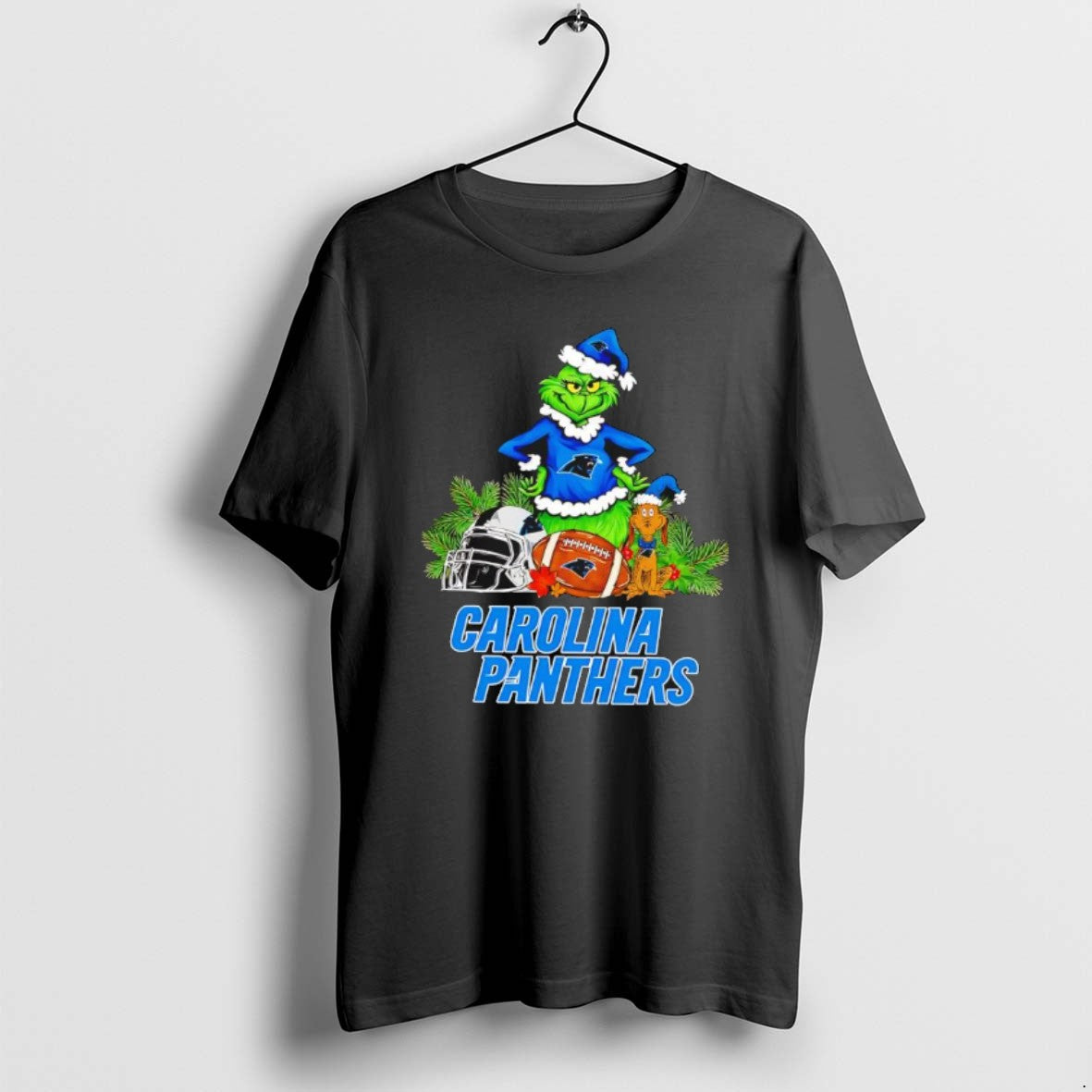 Official The Grinch And Max Carolina Panthers Christmas Helmet Items T-Shirts, Hoodie, Sweatshirt | PrintMintTees.com