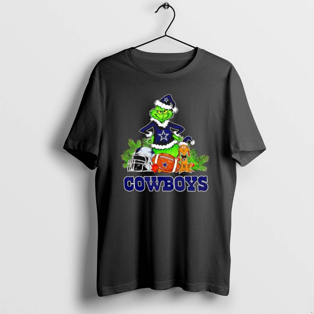 Official The Grinch And Max Dallas Cowboys Christmas Helmet Items T-Shirts, Hoodie, Sweatshirt | PrintMintTees.com