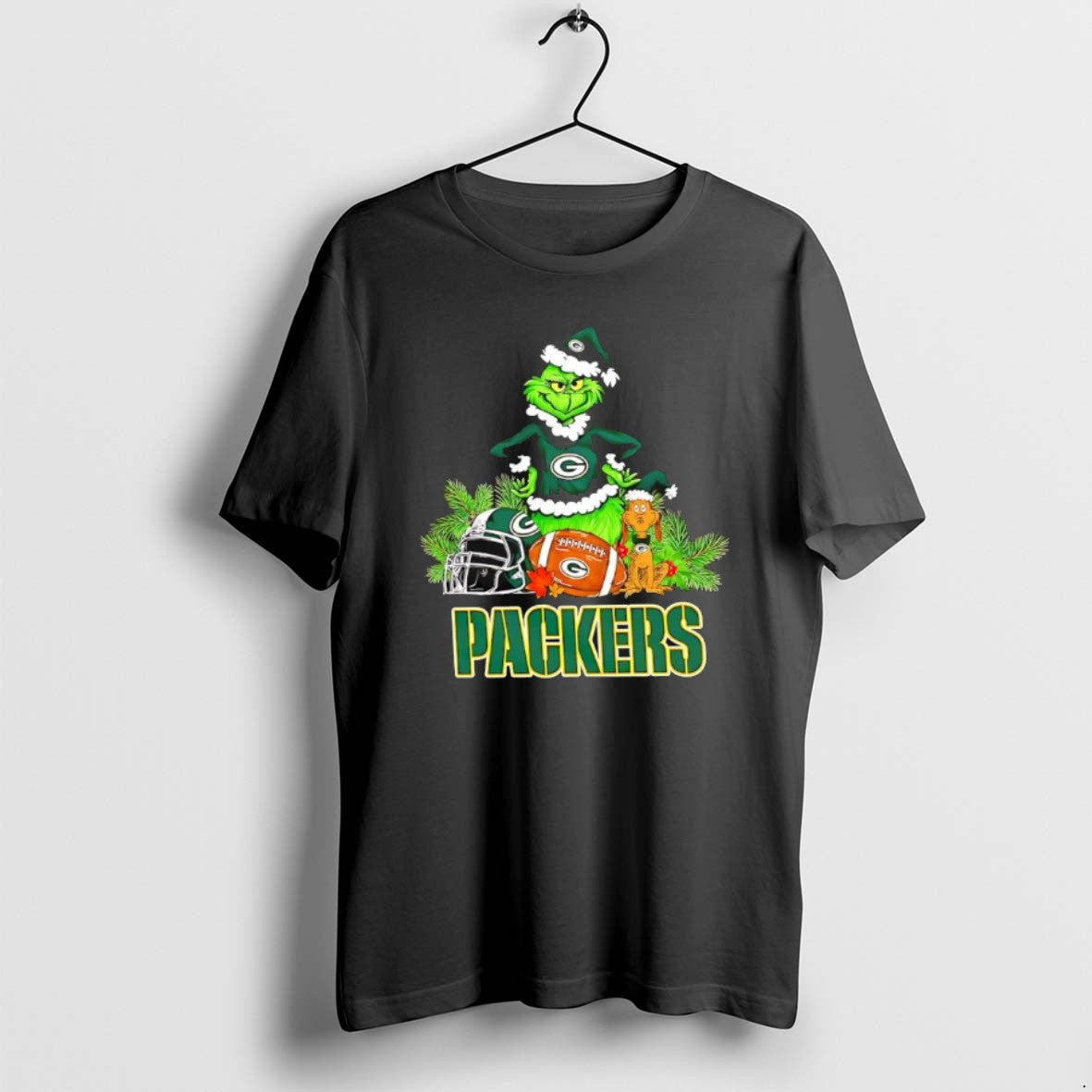Official The Grinch And Max Green Bay Packers Christmas Helmet Items T-Shirts, Hoodie, Sweatshirt | PrintMintTees.com