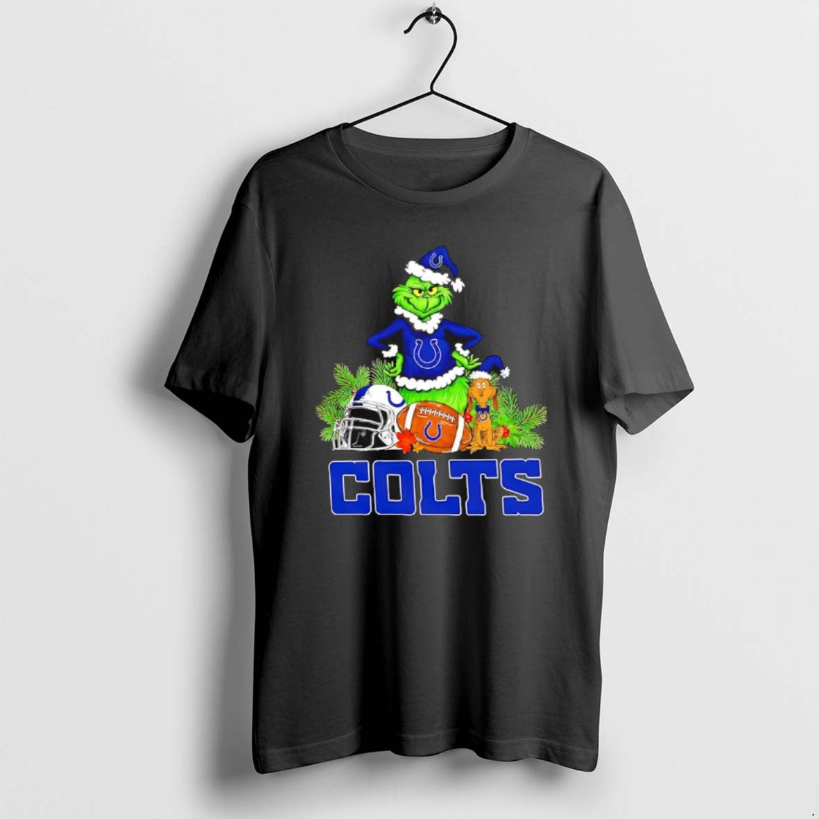 Official The Grinch And Max Indianapolis Colts Christmas Helmet Items T-Shirts, Hoodie, Sweatshirt | PrintMintTees.com