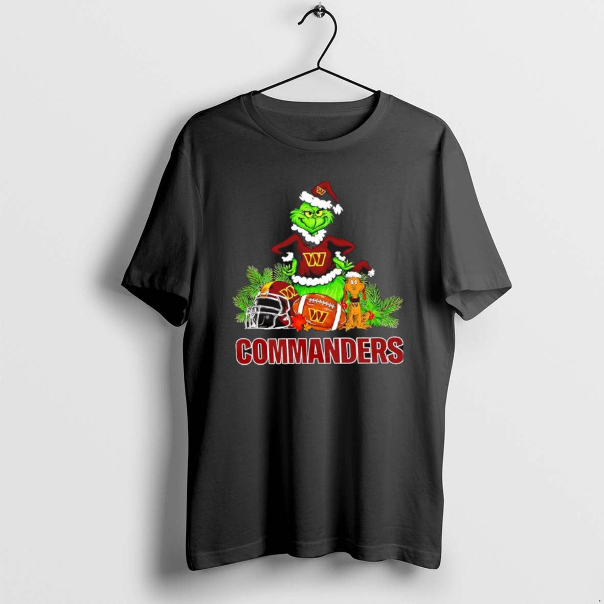 Official The Grinch And Max Washington Commanders Christmas Helmet Items T-Shirts, Hoodie, Sweatshirt | PrintMintTees.com