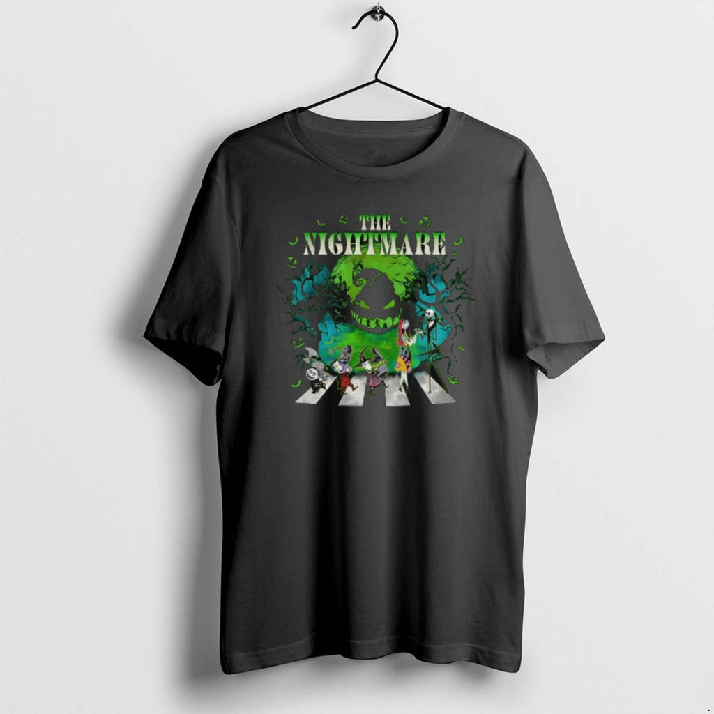 Official The Nightmare Before Christmas Trick Or Treat Abbey Road T-Shirts, Hoodie, Sweatshirt | PrintMintTees.com