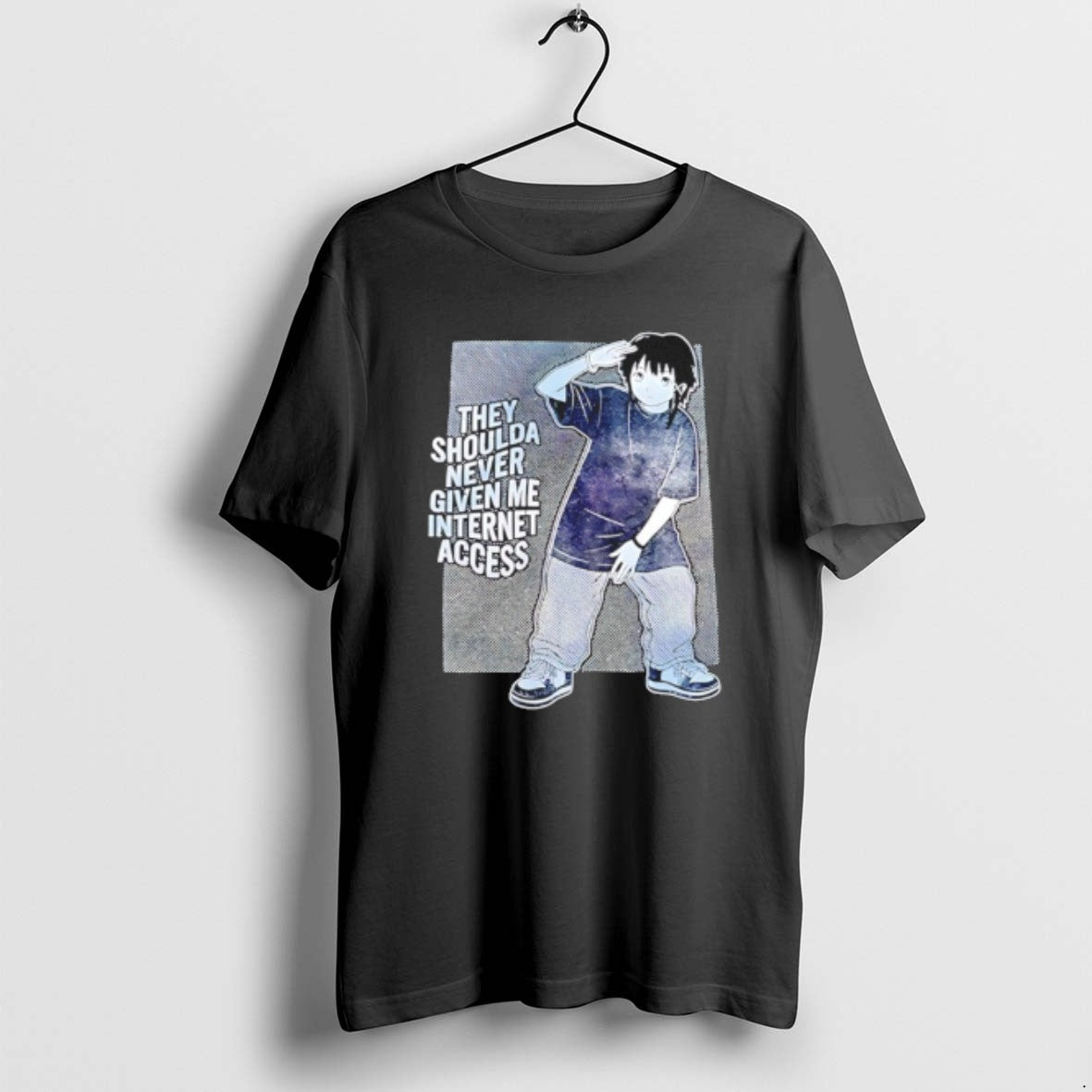 Official The Shoulda Never Given Me Internet Access T-Shirts, Hoodie, Sweatshirt | PrintMintTees.com